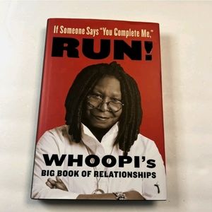 🆕️Book Whoopi Goldberg If Someone Says "You Complete Me," Run! Hardcover